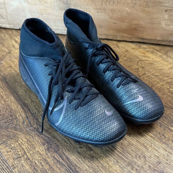 Nike Mercurial Superfly Men's Soccer Cleats Black Sz. 5.5 - Picture 1 of 10